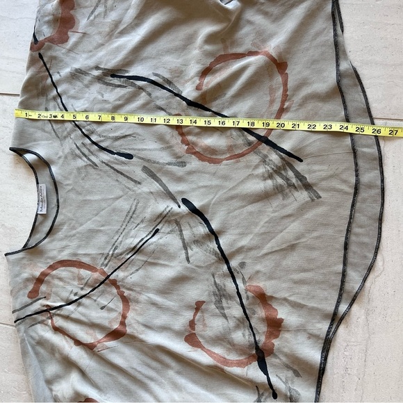 Monika Astara Dale Top Tunic Hand Painted African Inspired Design - Picture 8 of 9